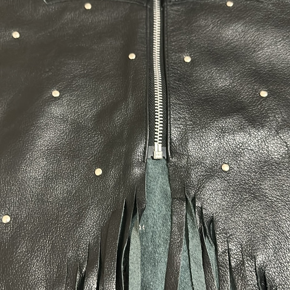Leather Skirt - Picture 5 of 12